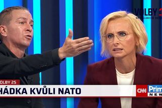 Hádka kvůli NATO. Udělejte referendum o sobě, řekl Bartoš Konečné. Ta poslala Farského do háje | CNN Prima News